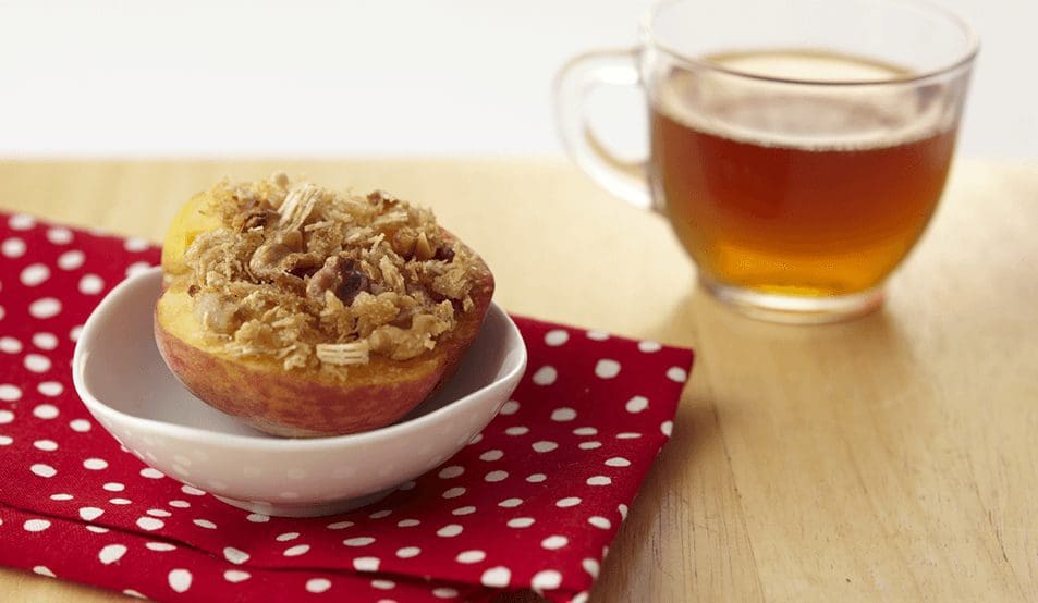 Individual Peach Crisps