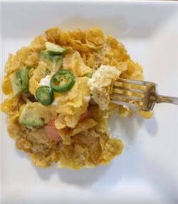 Recetas de WIC Chilaquiles de Hojuelas de Maíz