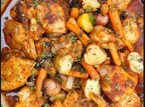 Baked Chicken with Vegetables