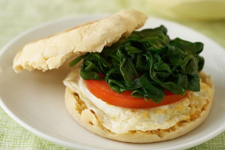 English Muffin Breakfast Sandwich