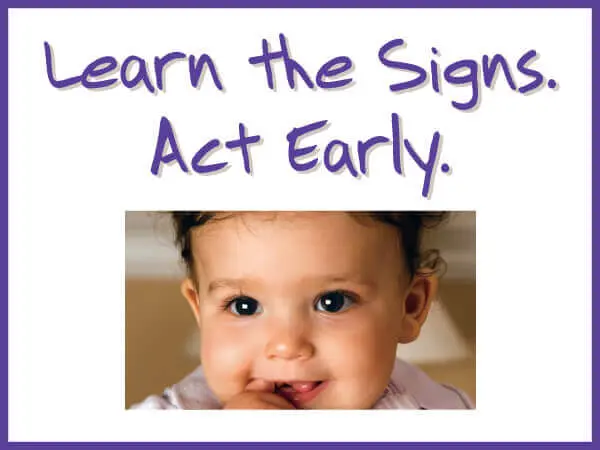 WICShopper CDC Learn The Signs, Act Early