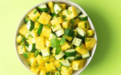 Dr Yum Project Pineapple Power Salad