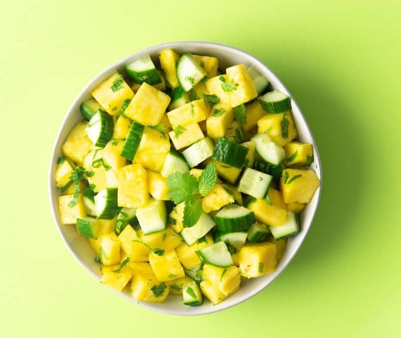 Dr Yum Project Pineapple Power Salad