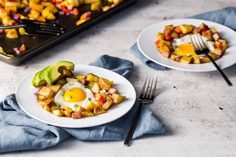 Recetas de WIC Microondas Huevos Rancheros Tazones de desayuno