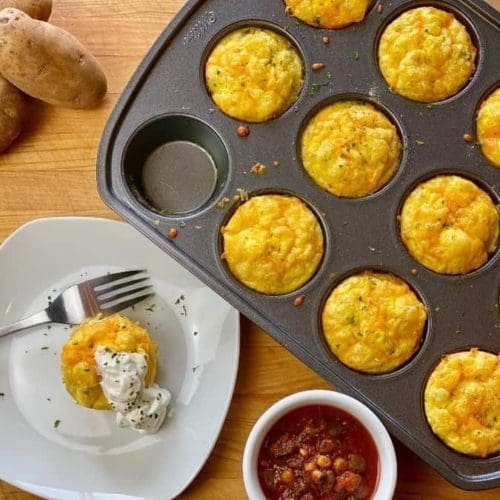 WIC Recipe Southwest Ranch Potato Egg Cups