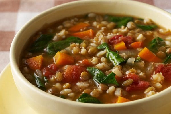 Barley and Lentil Soup