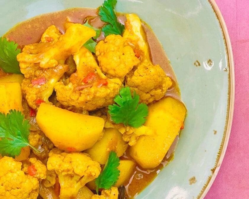 Potato Cauliflower Curry