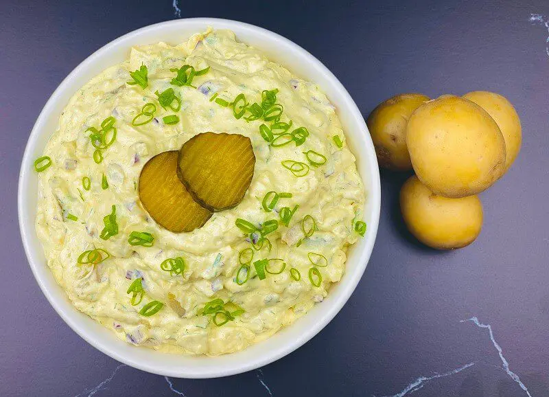 Bread and Butter Pickle Potato Salad