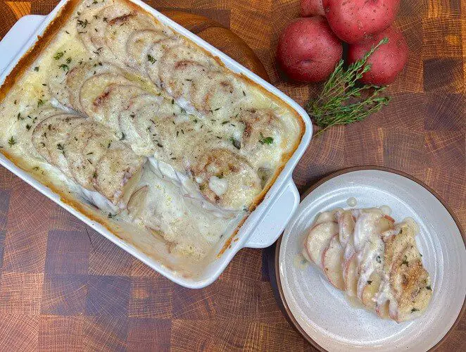 Alfredo Scalloped Potatoes