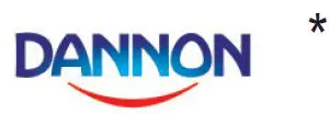 Dannon Yogurt Logo. شعار دانون الزبادي