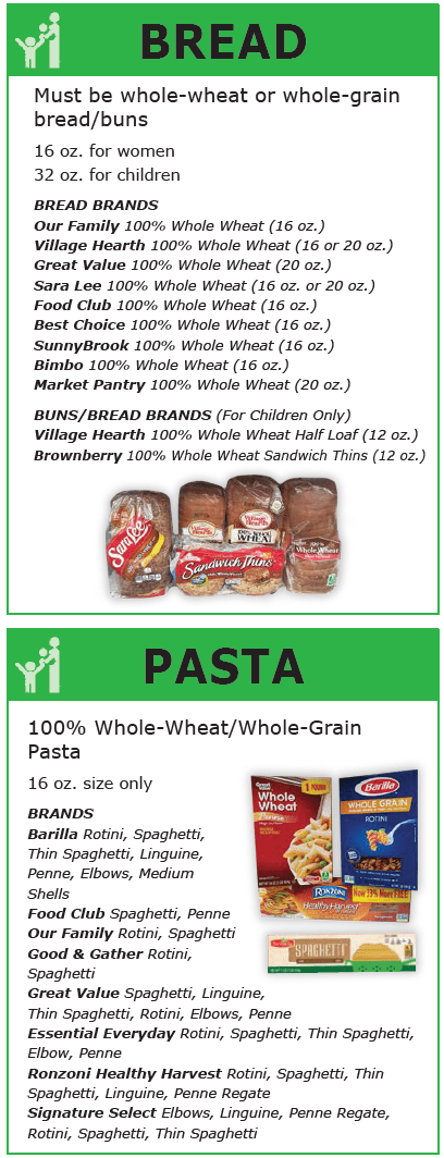 ND WIC whole grains