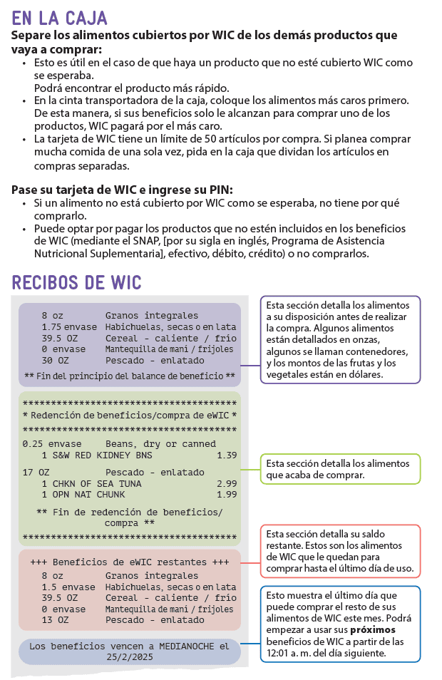 WA WIC Spanish