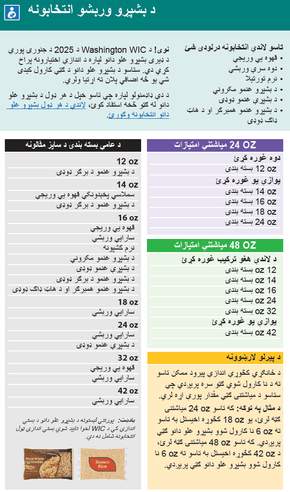 WA WIC Pashto