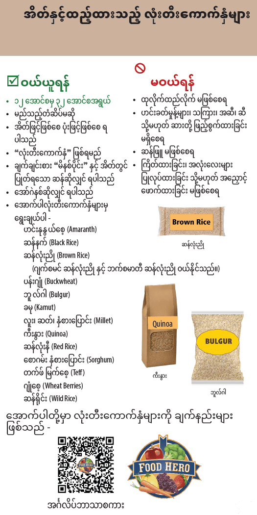 OR WIC Burmese