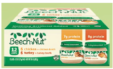 NE WIC image of baby meats brands 