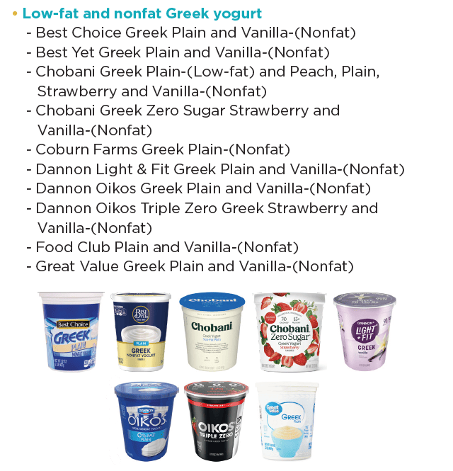 Chickasaw WIC yogurt