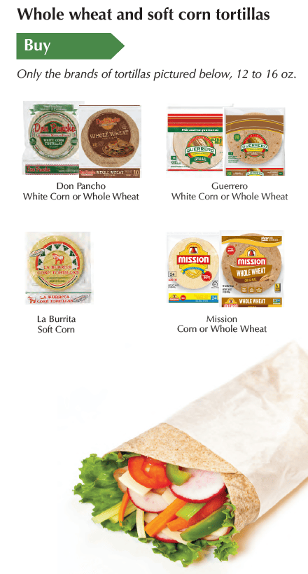 ID WIC food list whole grains