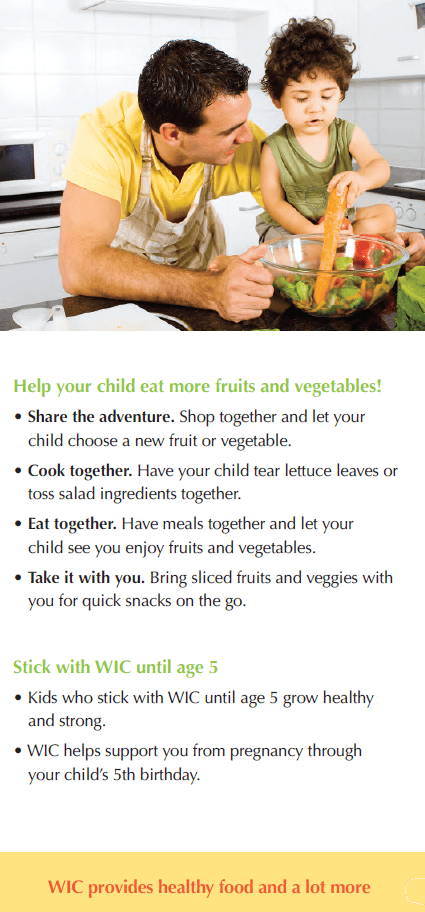 ID WIC food list stay healthy