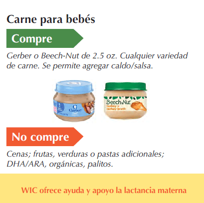 ID WIC Para amamantan 100%