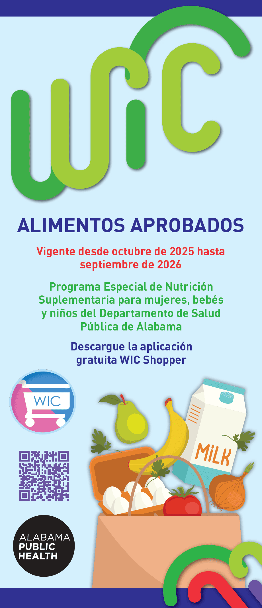AL WIC AFL header Spanish image
