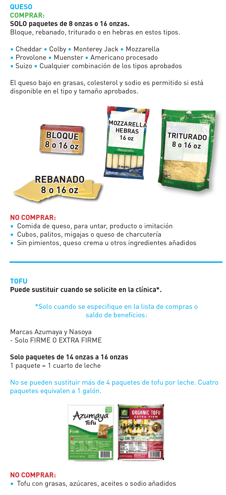 AL WIC Leche y sucedáneos de la leche imagen