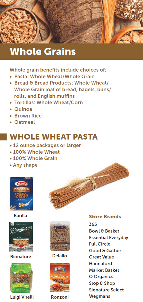 MA WIC Whole grains image