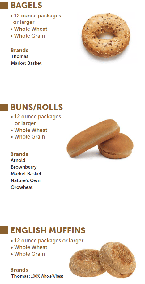 MA WIC Whole grains image