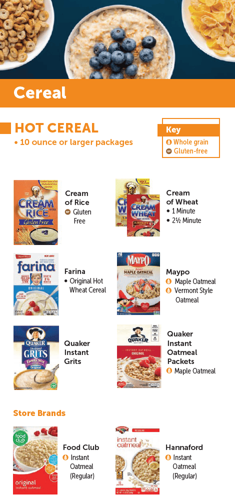 MA WIC cereal image