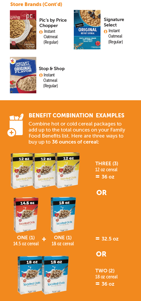 MA WIC cereal image