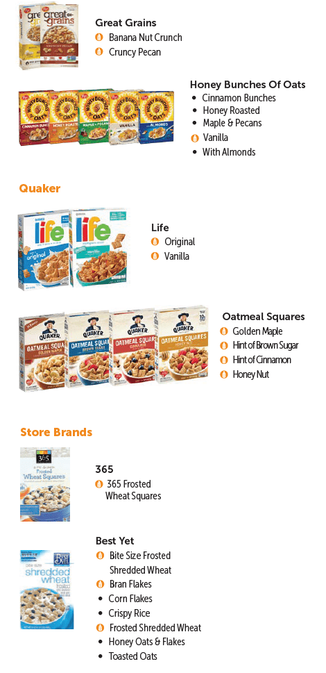 MA WIC cereal image