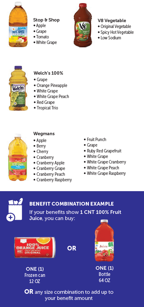 MA WIC juice image
