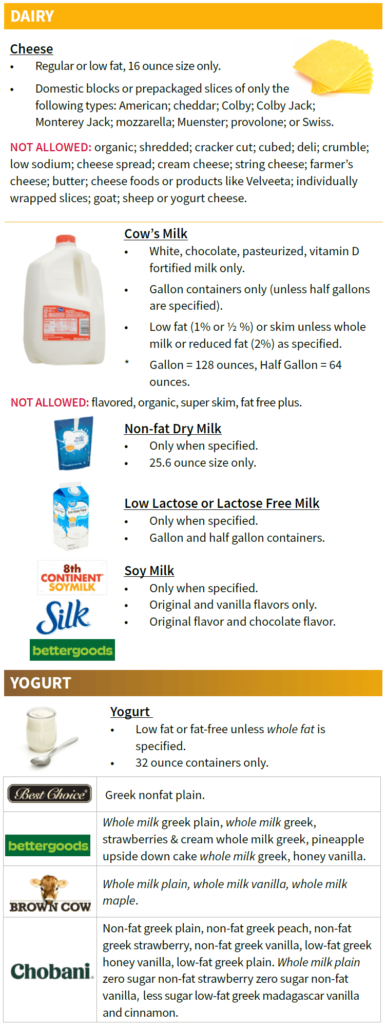 OH WIC dairy image