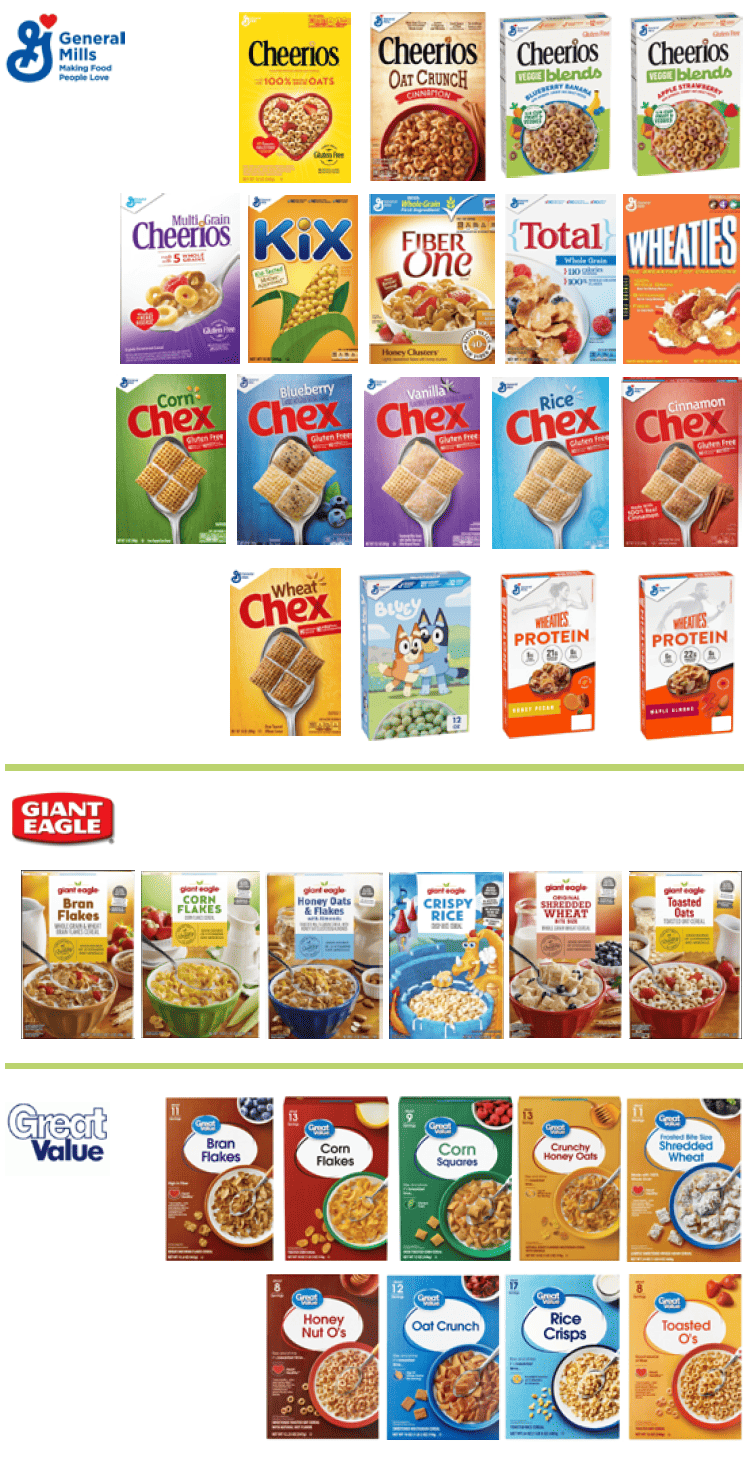 OH WIC cereal image
