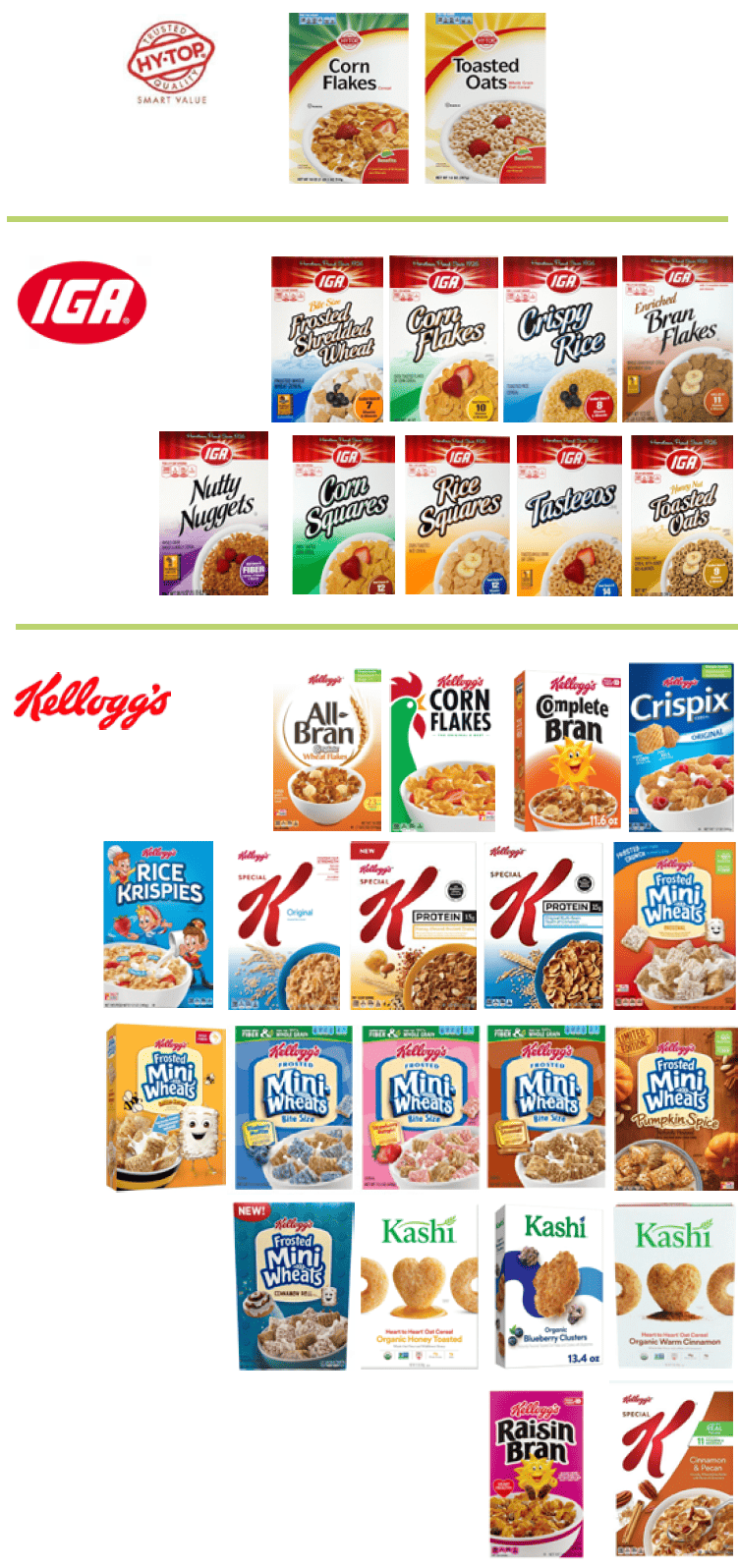 OH WIC cereal image