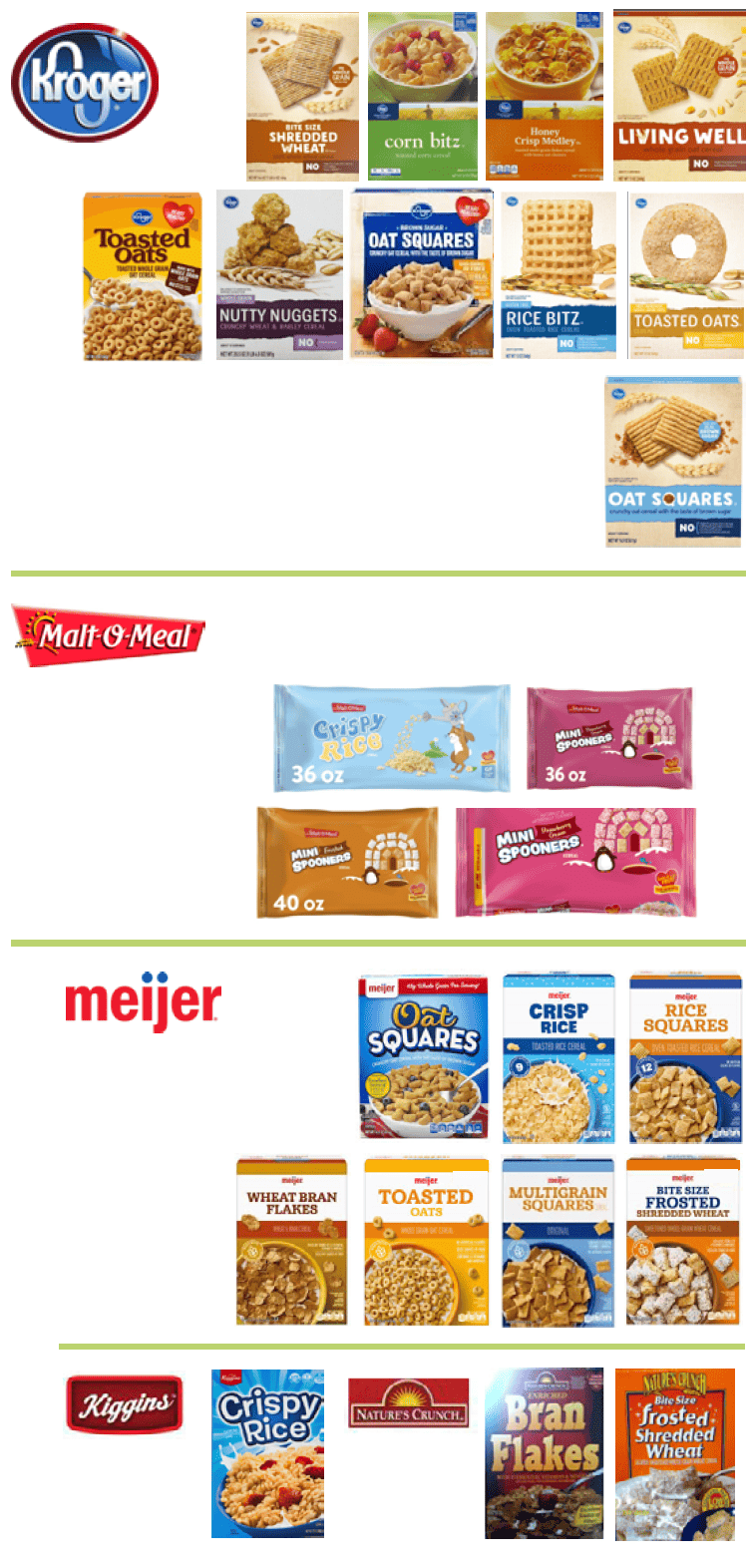OH WIC cereal image