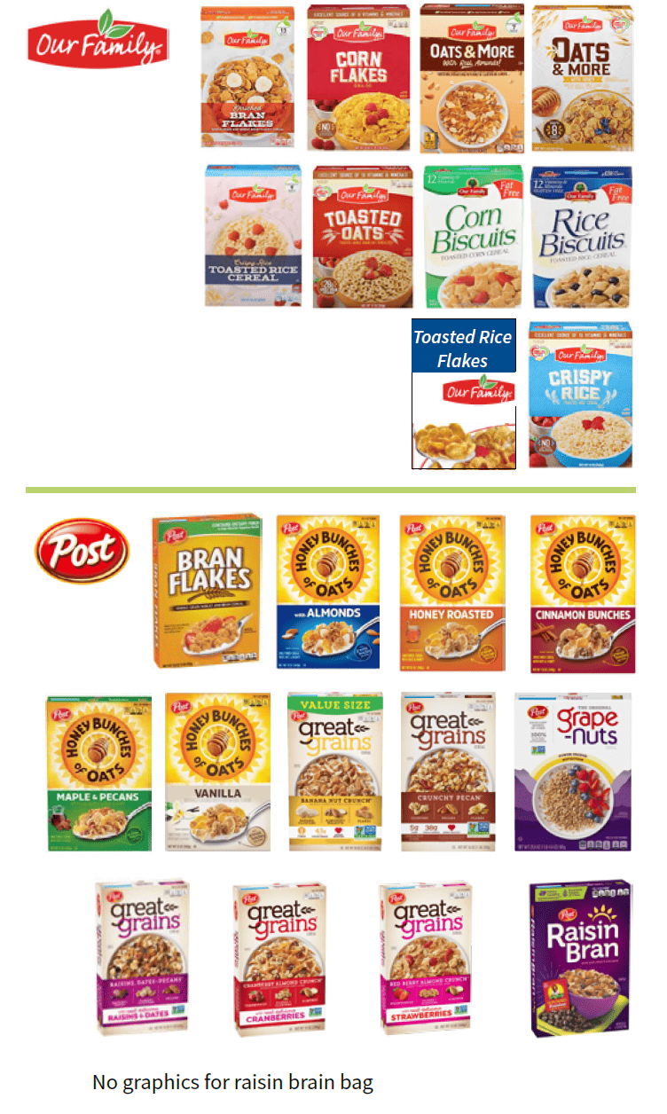 OH WIC cereal image