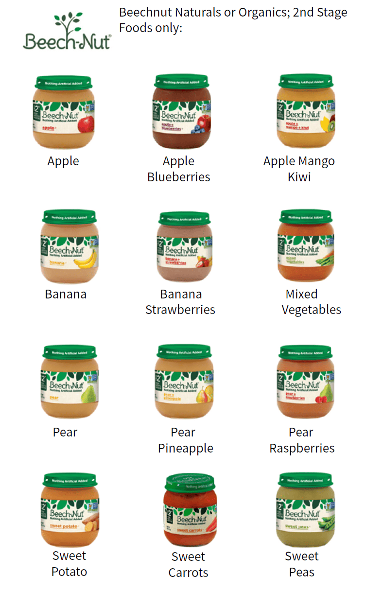 OH WIC Infant Foods image