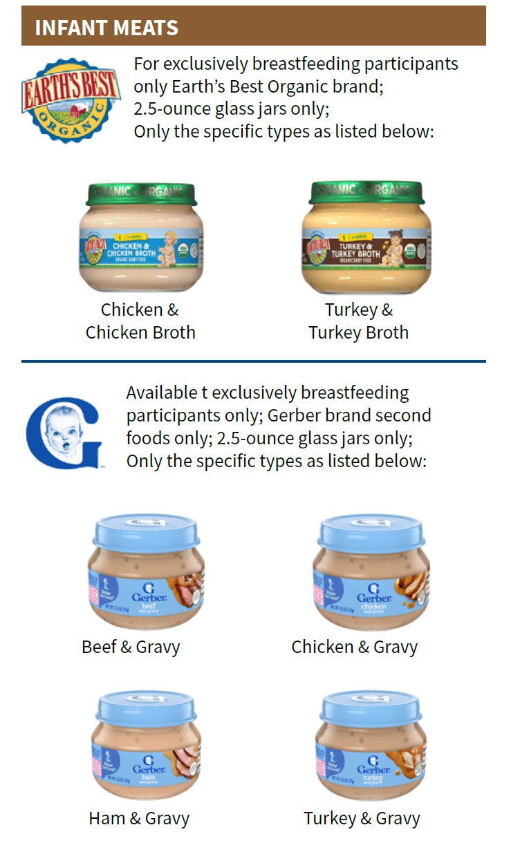 OH WIC Infant Foods image