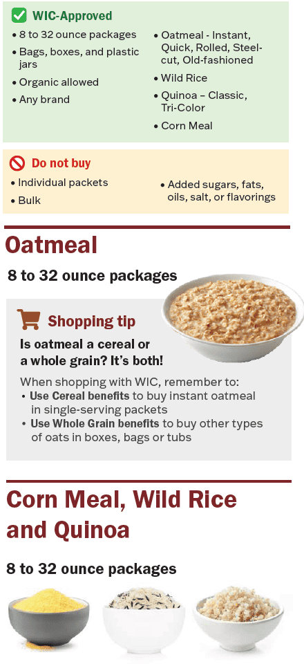VT WIC Whole Grains image