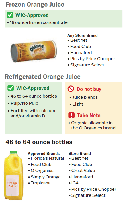 VT WIC Juice image