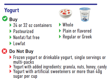 IA WIC Yogurt image