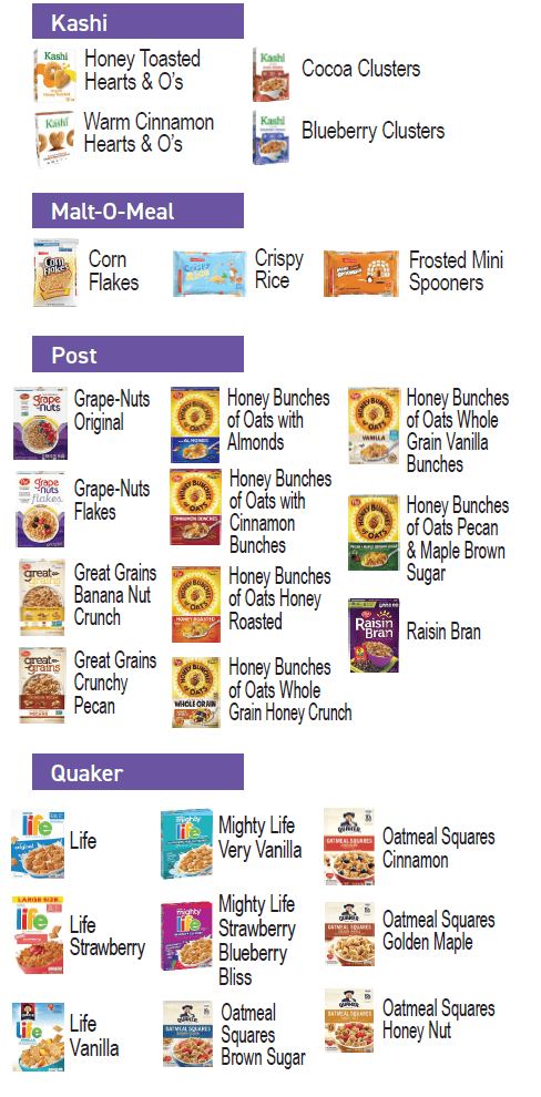 Imagen de cereal IA WIC