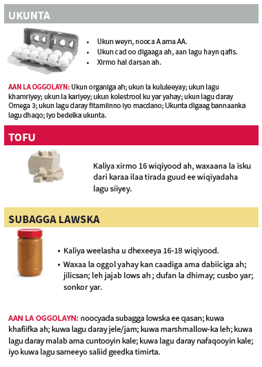 OH WIC BEEDKA, TOFU, BADHARKA LAWSKA, KALLUUNKA, DIGIRTA image