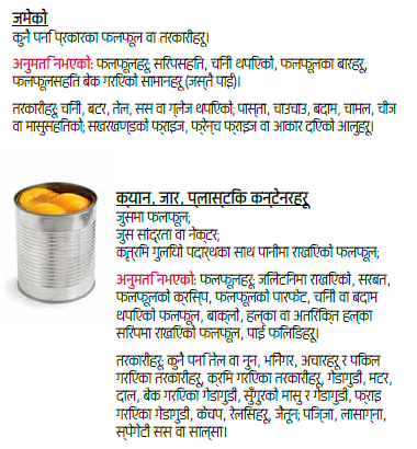 OH WIC फलफूल र तरकारी image