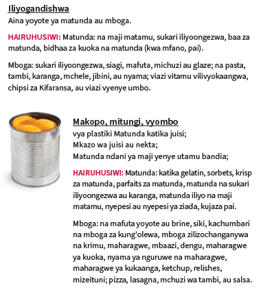 OH WIC MATUNDA NA MBOGA image