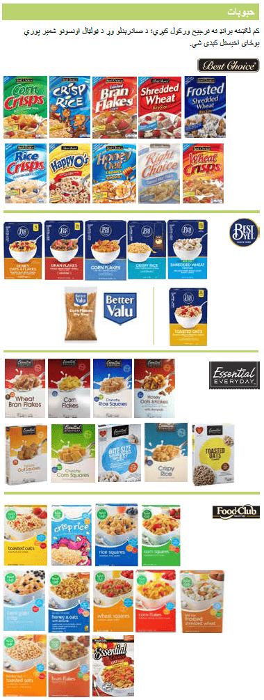 OH WIC حبوبات image