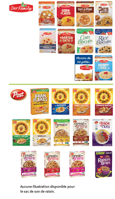 OH WIC CÉRÉALES