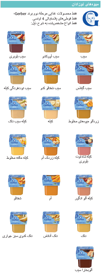 OH WIC غذای نوزادان