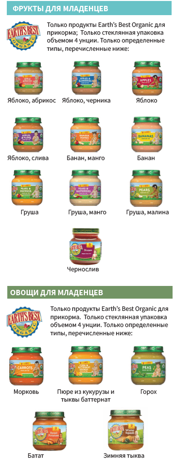 OH WIC ДЕТСКОЕ ПИТАНИЕ image