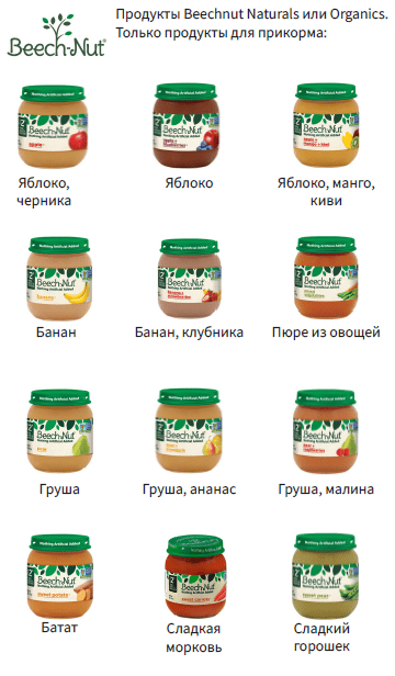 OH WIC ДЕТСКОЕ ПИТАНИЕ image